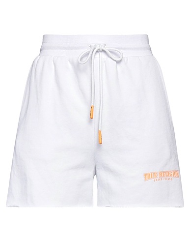 TRUE RELIGION Shorts & Bermuda White 88% Cotton, 12% Polyester
