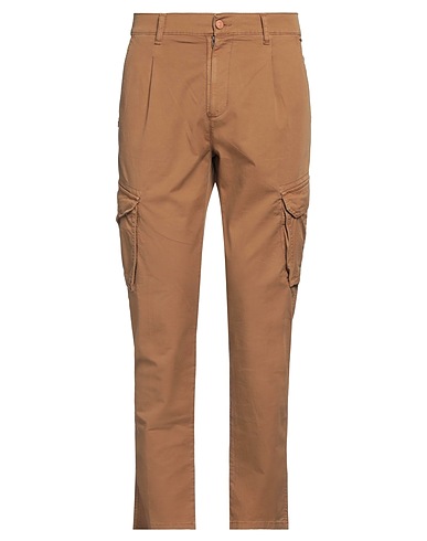 GREY DANIELE ALESSANDRINI Cargo Cammello 98% Cotone, 2% Elastan