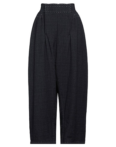 MAISON MARGIELA Casual pants Midnight blue 100% Wool