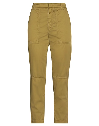DONDUP Casual trouser Military green 98% Cotton, 2% Elastane