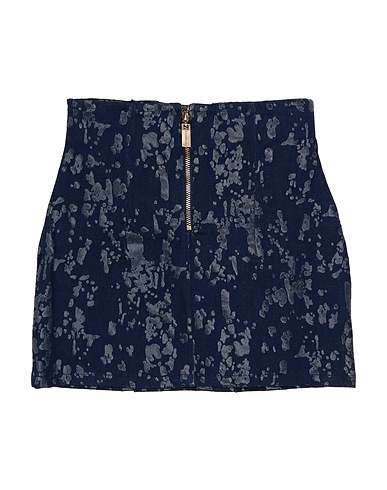 FUN & FUN Skirt Blue 90% Cotton, 5% Polyester, 5% Elastane