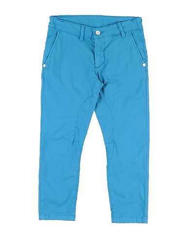 SIVIGLIA WHITE Casual pants Azure 98% Cotton, 2% Elastane, Polyester