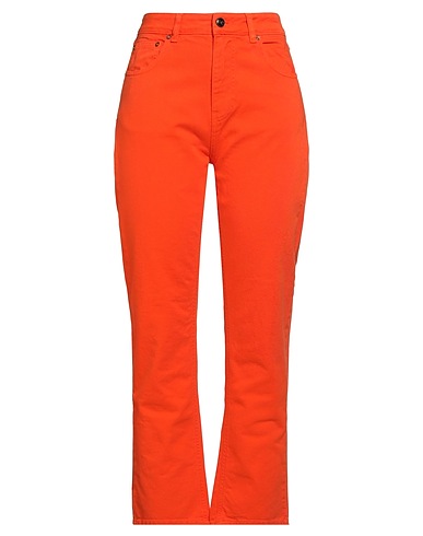 SEMICOUTURE Bootcut Jeans Orange 100% Cotton