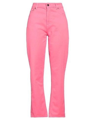 SEMICOUTURE Pantaloni jeans Rosa 100% Cotone