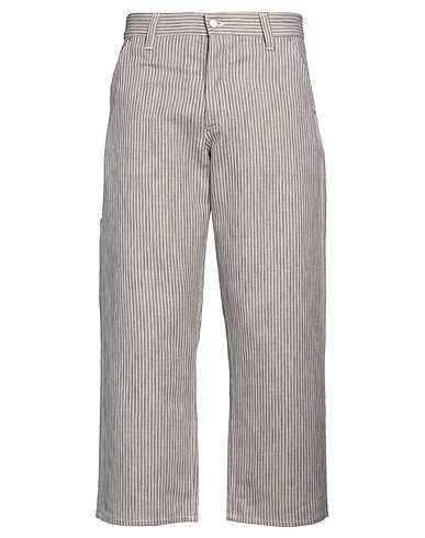 EYE JUNYA WATANABE COMME DES GARÇONS Casual pants Dark purple 65% Ramie, 35% Cotton