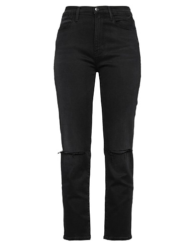 FRAME Denim trousers Black 78% Cotton, 14% Modal, 6% Polyester, 2% Elastane