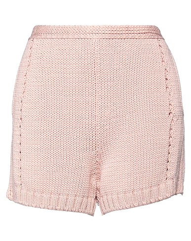 N°21 Shorts & Bermuda Light pink 100% Cotton, Acetate, Silk