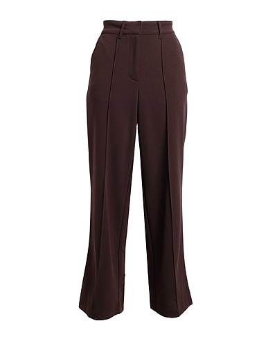 VERO MODA Casual trouser Brown 95% Polyester, 5% Elastane