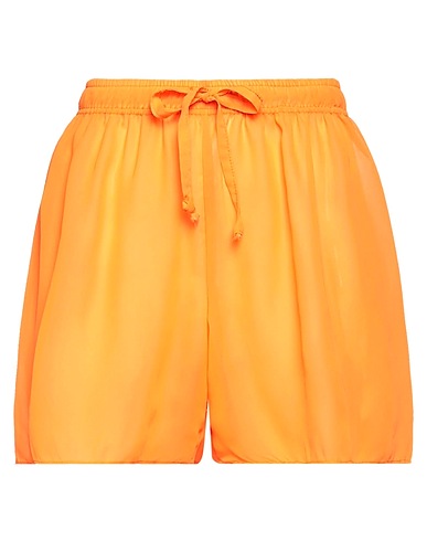 WHITE* Shorts & Bermuda Orange 100% Cotton