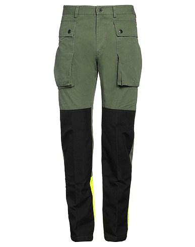 GRIFFIN Cargo Military green 100% Cotton, Polyamide