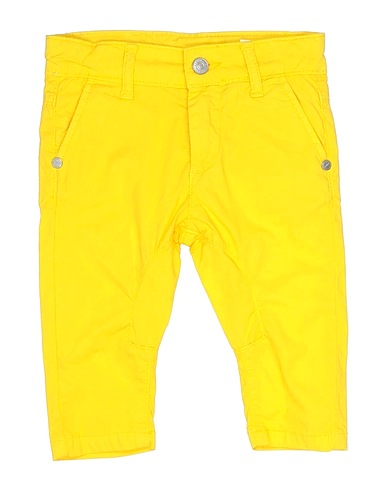 SIVIGLIA WHITE Casual trouser Yellow 98% Cotton, 2% Elastane, Polyester