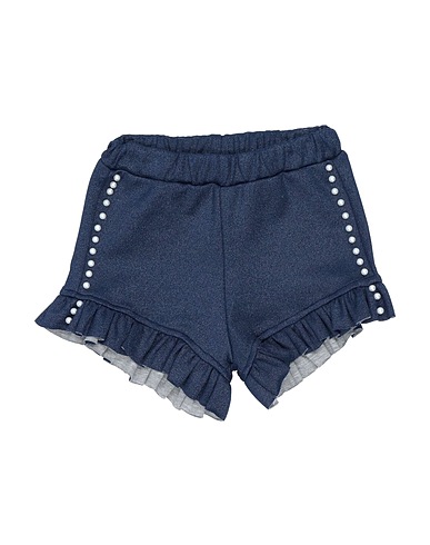 FUN & FUN Shorts & Bermuda Blue 95% Cotton, 5% Elastane