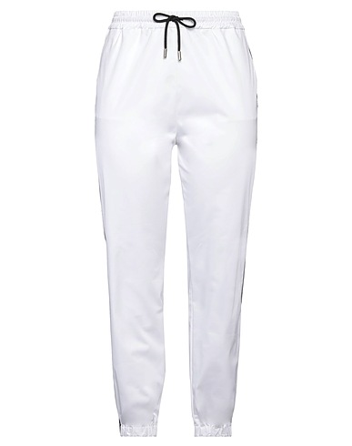 COSTUME NATIONAL Casual trouser White 97% Cotton, 3% Elastane
