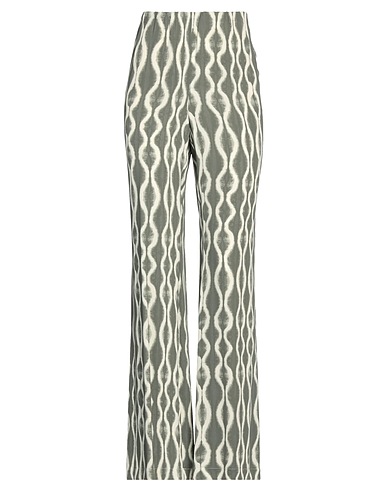 AGLINI Casual trouser Dark green 100% Viscose