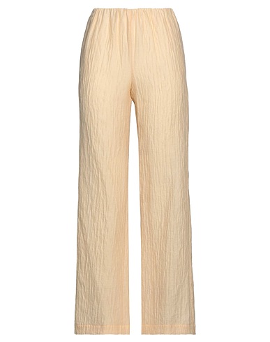 AGLINI Casual trouser Apricot 72% Cotton, 28% Polyamide