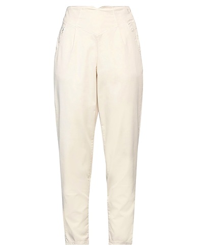 JIJIL Casual trouser Ivory 97% Cotton, 3% Elastane
