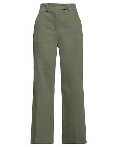 NINA 14.7 Casual trouser Military green 73% Cotton, 24% Polyester, 3% Elastane
