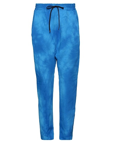 NOSTRASANTISSIMA Casual pants Blue 100% Cotton