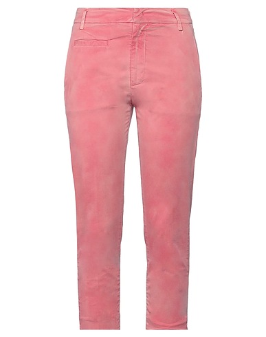DONDUP Casual trouser Pink 96% Cotton, 4% Elastane
