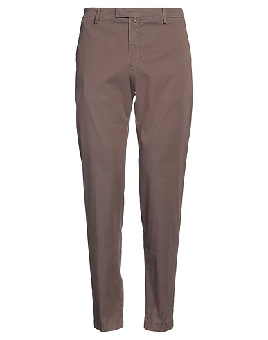 BRIGLIA 1949 Casual trouser Brown 97% Cotton, 3% Elastane