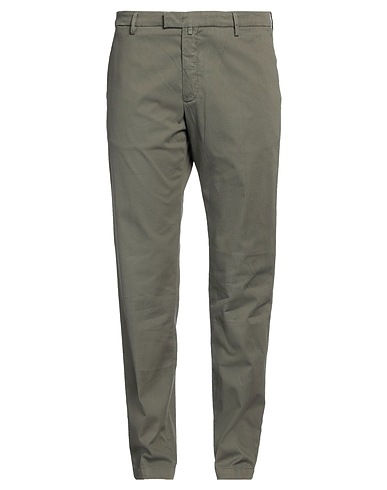 BRIGLIA 1949 パンツ ミリタリーグリーン コットン 97% / ポリウレタン 3%