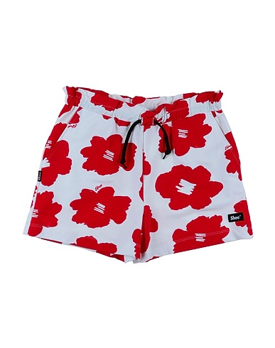 SHOE Shorts & Bermudas Rot 95% Baumwolle, 5% Elastan