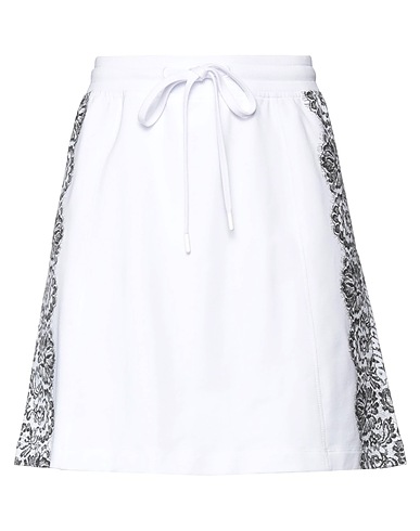 LOVE MOSCHINO Mini skirt White 95% Cotton, 5% Elastane