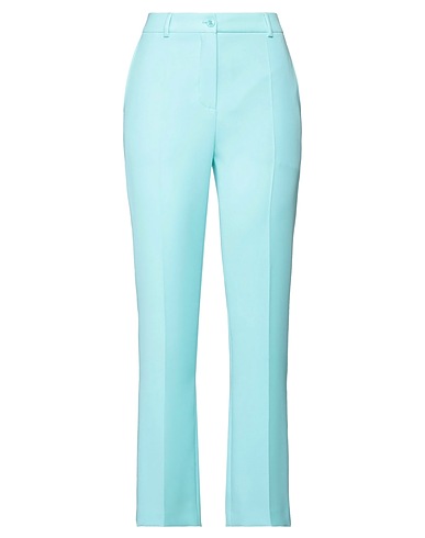 BOUTIQUE MOSCHINO Casual trouser Turquoise 100% Polyester