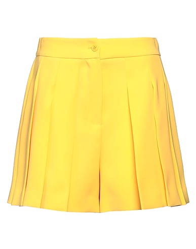 BOUTIQUE MOSCHINO Shorts & Bermuda Yellow 100% Polyester