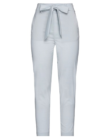 ELEVENTY Casual trouser Sky blue 82% Wool, 16% Polyamide, 2% Elastane