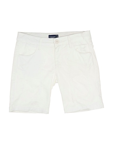 JECKERSON Shorts & Bermuda Bianco 98% Cotone, 2% Elastan