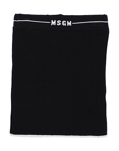 MSGM Skirt KIDS Black 52% Viscose, 28% Polyester, 20% Polyamide