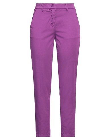 JACOB COHЁN Casual trouser Mauve 97% Cotton, 3% Elastane, Polyester