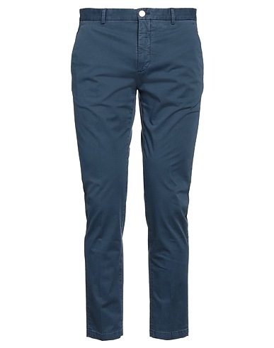 PT Torino Casual pants Slate blue 98% Cotton, 2% Elastane