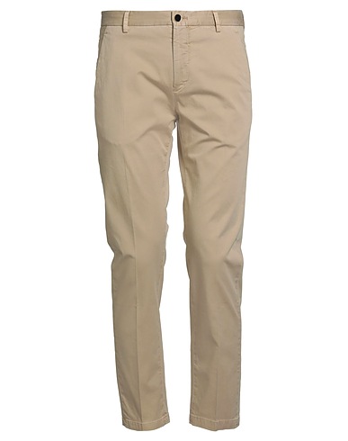 PT Torino Casual trouser Beige 98% Cotton, 2% Elastane
