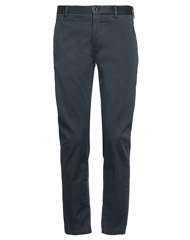 PT Torino Casual trouser Midnight blue 98% Cotton, 2% Elastane