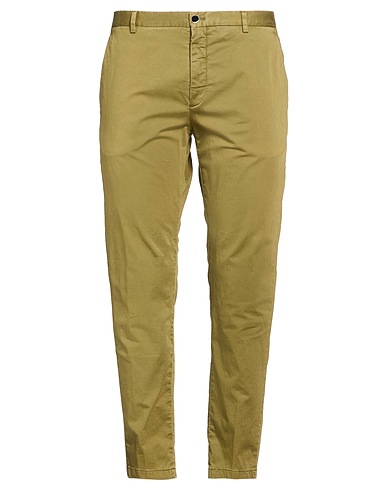 PT Torino Casual trouser Sage green 98% Cotton, 2% Elastane