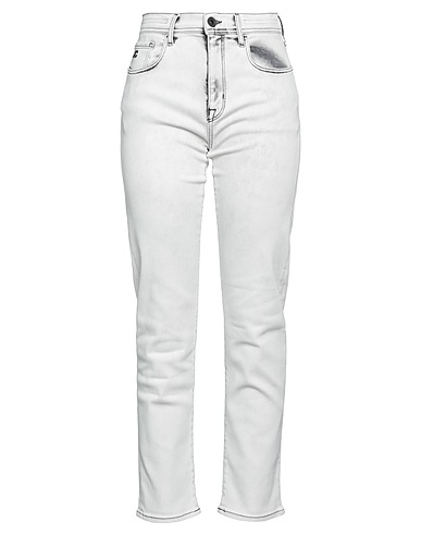 JACOB COHЁN Denim trousers Light grey 95% Cotton, 3% Elastomultiester, 2% Elastane, Polyester