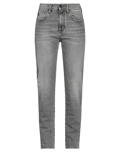 JACOB COHЁN Denim pants Grey 95% Cotton, 3% Elastomultiester, 2% Elastane, Polyester