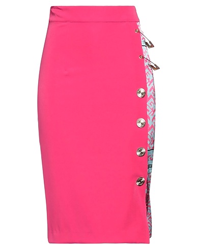 GIL SANTUCCI Gonna midi Fucsia 95% Poliestere, 5% Elastan