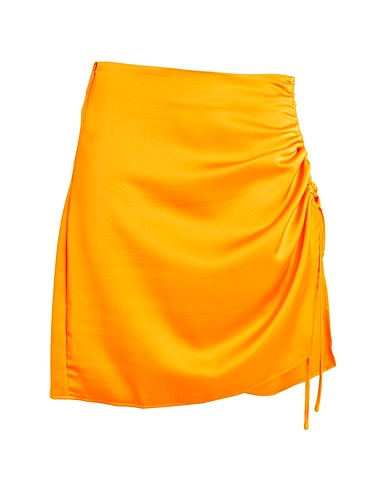 SOMETHINGNEW0803 Mini-jupe Orange 100% Polyester