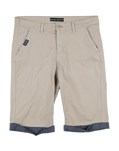 GUESS Shorts et Bermudas Beige 97% Coton, 3% Élasthanne