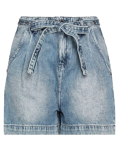 PATRIZIA PEPE Denim shorts Blue 100% Cotton