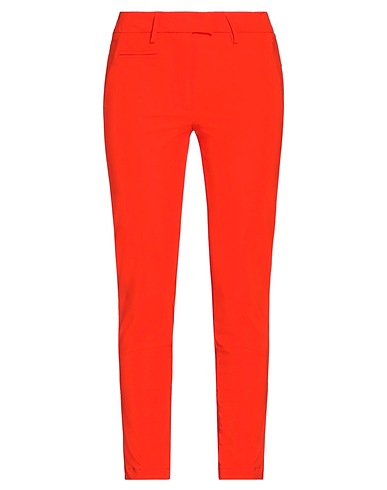 DONDUP Casual trouser Red 79% Recycled polyamide, 21% Elastane