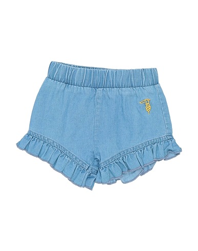TRUSSARDI JUNIOR Denim shorts Blue 100% Tencel™