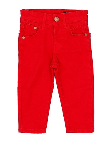 HEROS Casual trouser Red 98% Cotton, 2% Elastane