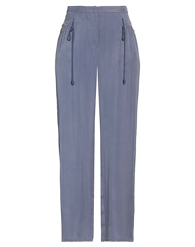 EMPORIO ARMANI Casual pants Pastel blue 100% Cupro, Viscose, Cotton, Polyester