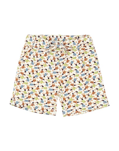 U+É Shorts & Bermudas Elfenbein 100% Baumwolle