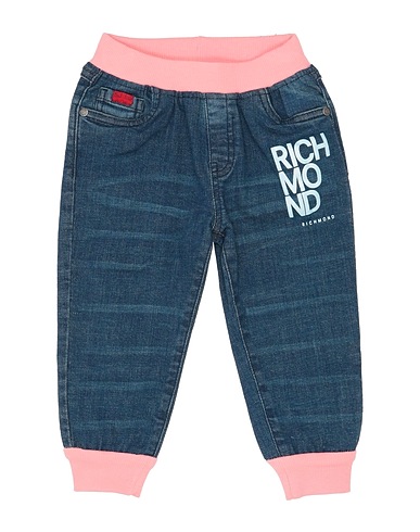 JOHN RICHMOND Denim pants Blue 98% Cotton, 2% Elastane