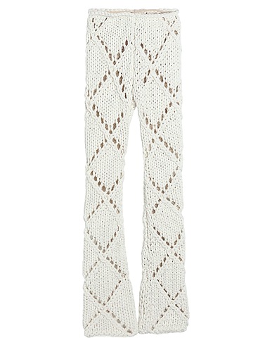 N°21 Pantalone Avorio 62% Cotone, 38% Poliammide